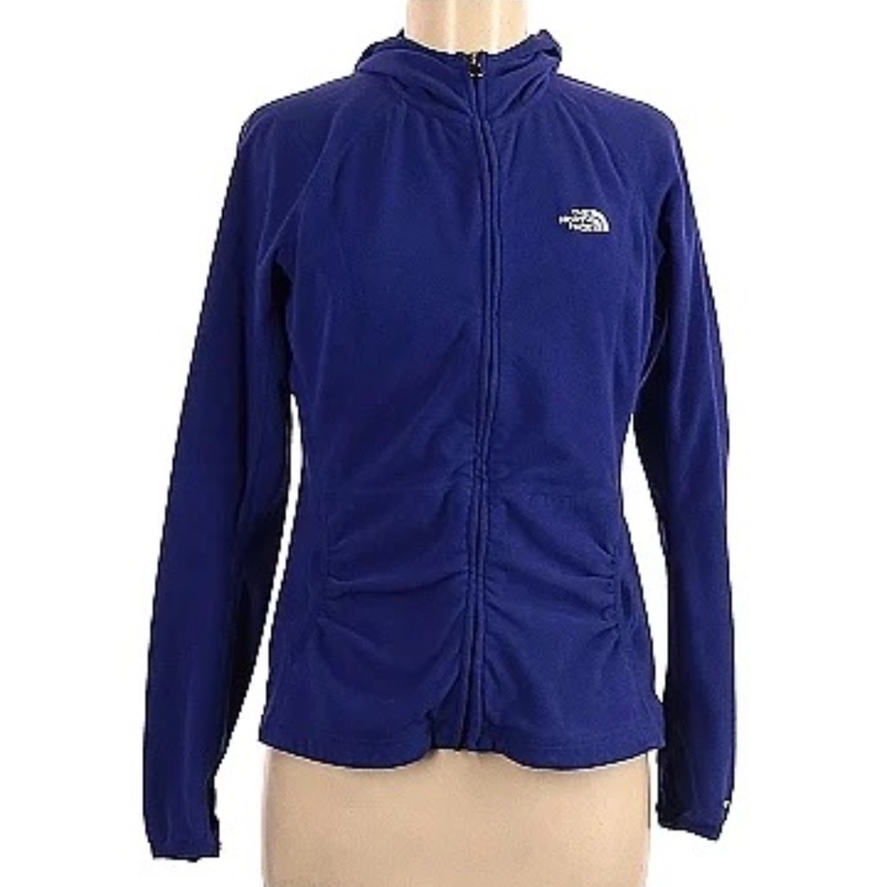 The North Face Purple Fleece women’s Zip Up Hoodie